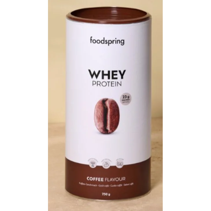 Whey Protein Integratore per la Massa Muscolare Gusto Caffè 750 g