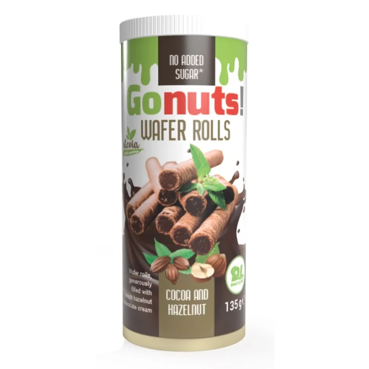 Daily Life Gonuts Wafer Rolls Cacao e Nocciole 135 g