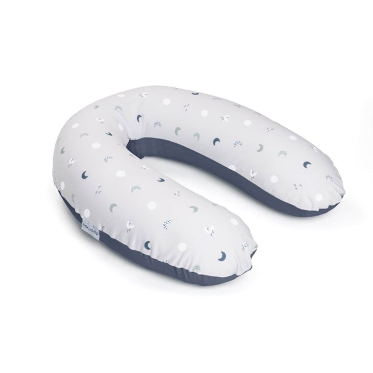 Doomoo Buddy Cuscino Allattamento Fantasia Blue Grey Moon