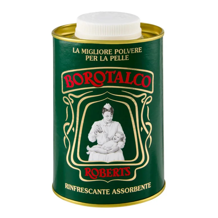 Roberts Borotalco Talco Naturale In Polvere Barattolo 500 g