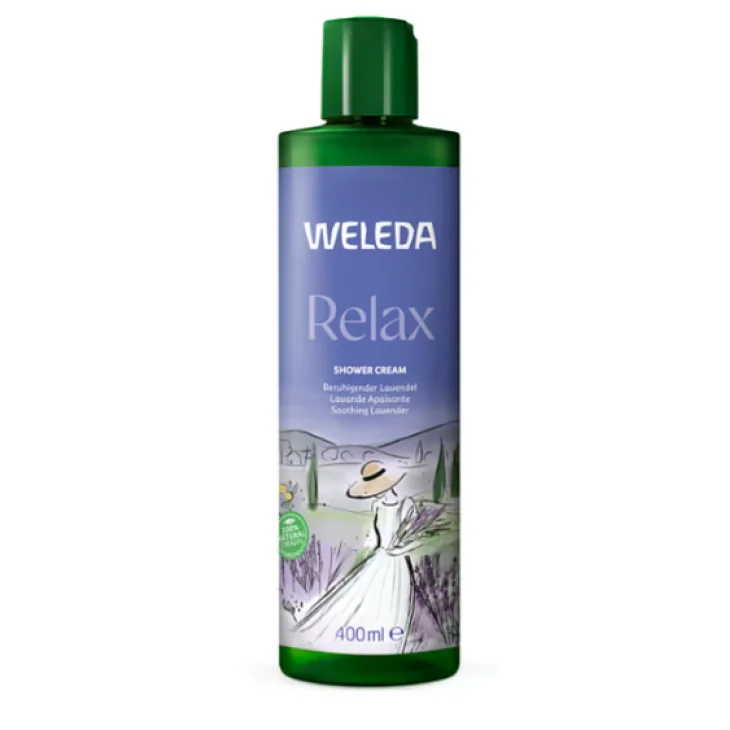 Weleda Bagno Doccia Cremosa Relax Lavanda 400 ml