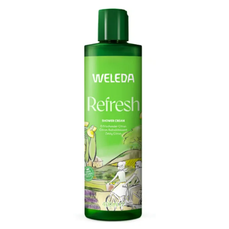 Weleda Refresh Bagno Doccia Cremosa Limone 400 ml