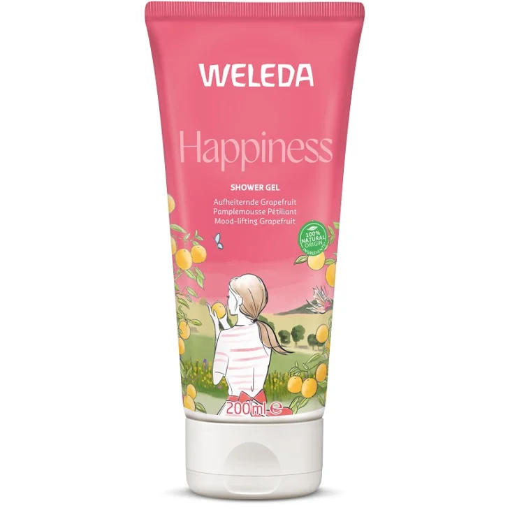 Weleda Happiness Shower Gel Pompelmo 200 ml