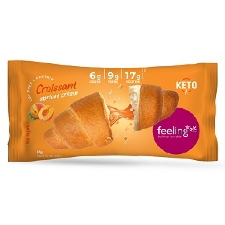 FeelingOk Croissant Gusto Albicocca 65 g