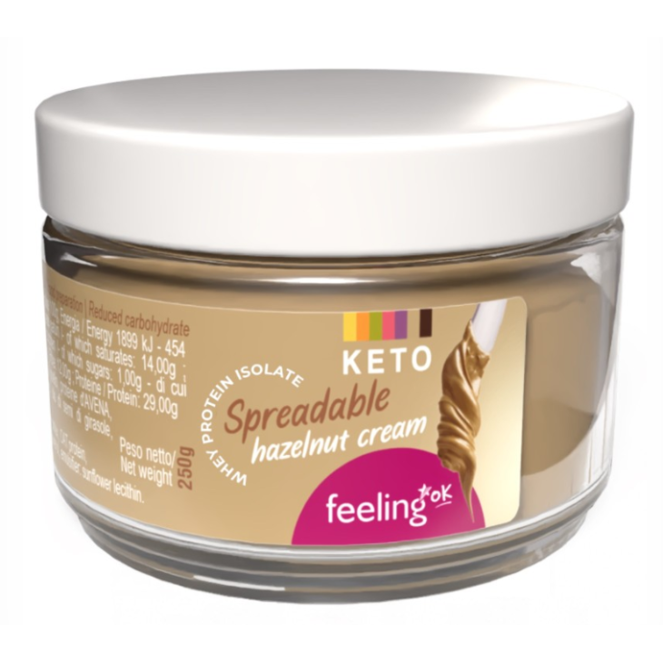 FeelingOk crema Spalmabile Alla Nocciola 250 g