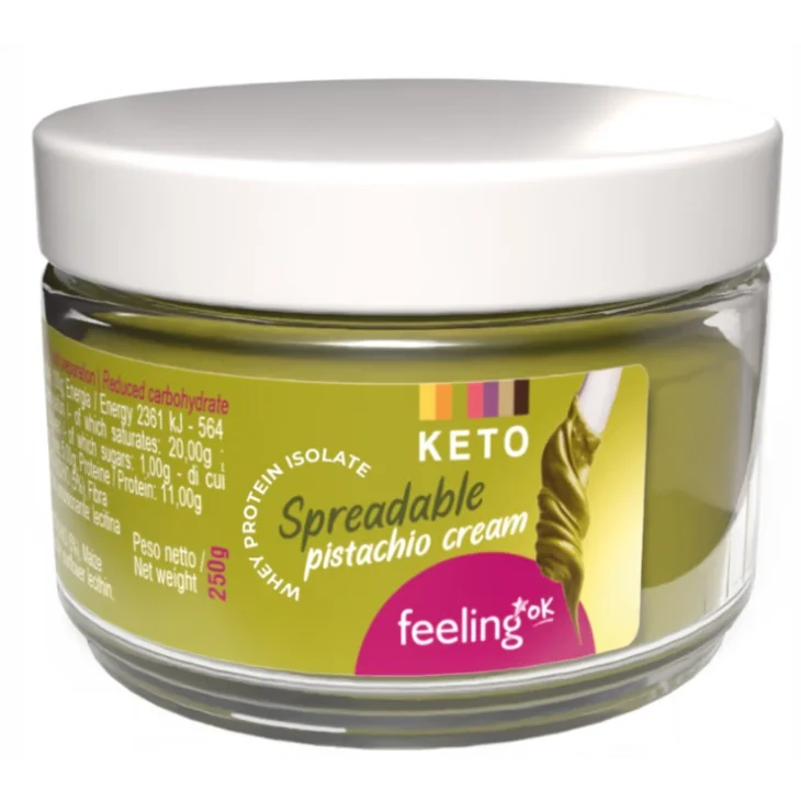 FeelingOk Crema Spalmabile Gusto Pistacchio 250 g