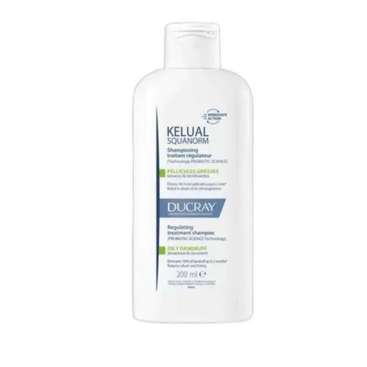 Ducray Kelual Squanorm Shampoo Antiforfora Grassa 200 ml
