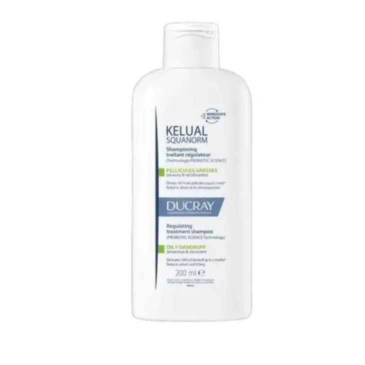 Ducray Kelual Squanorm Shampoo Antiforfora Grassa 200 ml