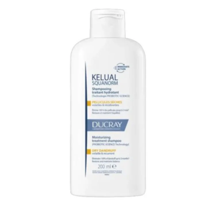 Ducray Kelual Squanorm Shampoo Anti Forfora Secca 200 ml
