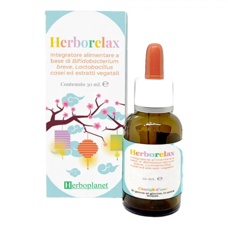 Herboplanet Herborelax Integratore per il Rilassamento Mentale 30 Ml
