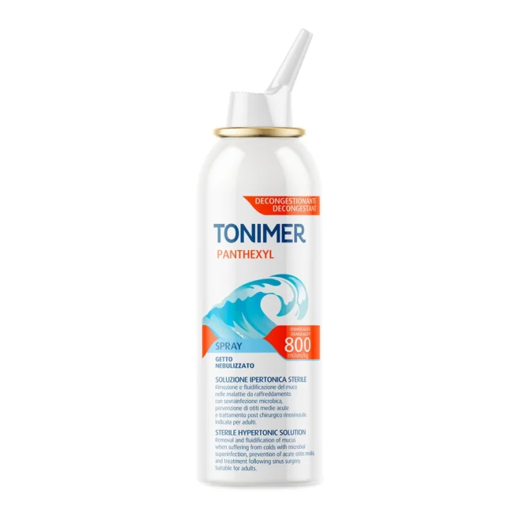 Tonimer Panthexyl 800 Soluzione Ipertonica Sterile Spray 100 ml Tonimer Panthexyl 800 Soluzione Ipertonica Sterile Spray 100 ml