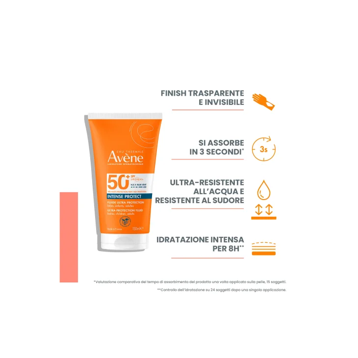 Avène INTENSE PROTECT Fluido ultra protezione SPF 50+ Protezione molto alta 150 ml