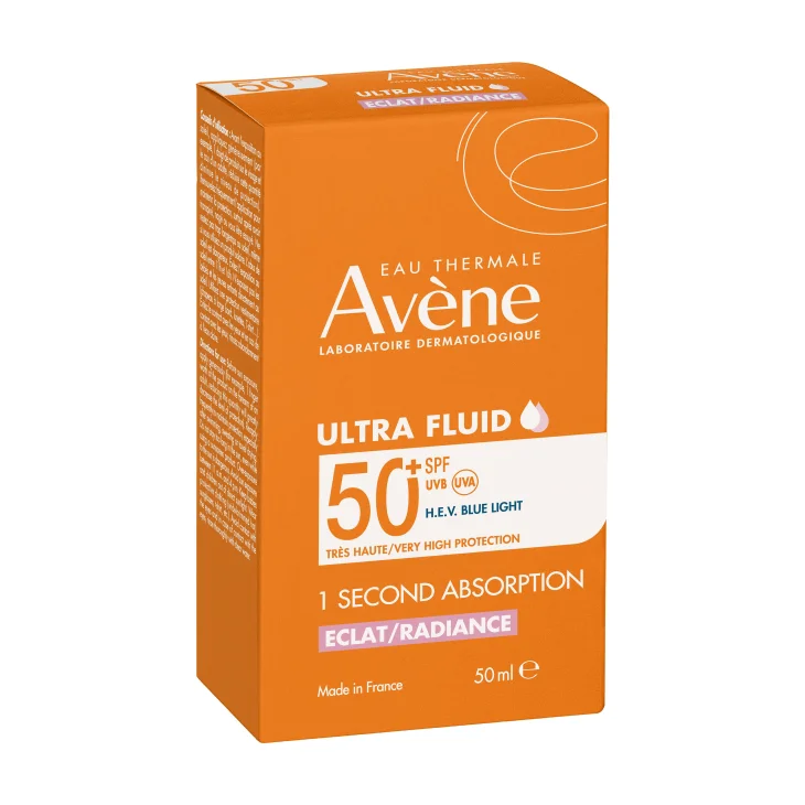 Avène ULTRA FLUID LUMINOSITA' Protezione molto alta SPF50+ 50 ml