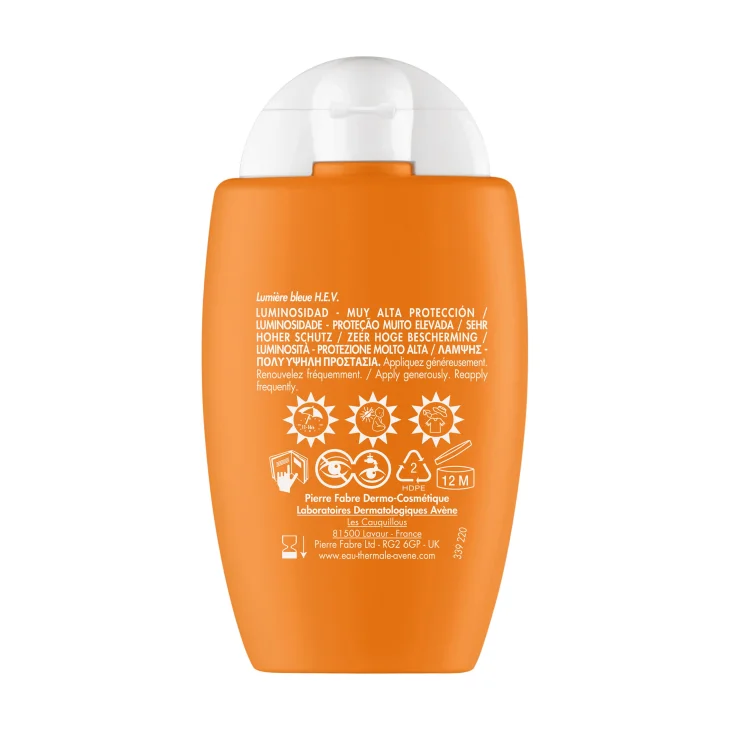 Avène ULTRA FLUID LUMINOSITA' Protezione molto alta SPF50+ 50 ml