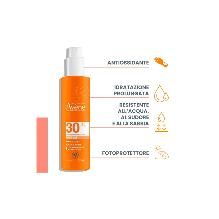 Avène SPRAY SOLARE SPF 30 Alta protezione 200 ml