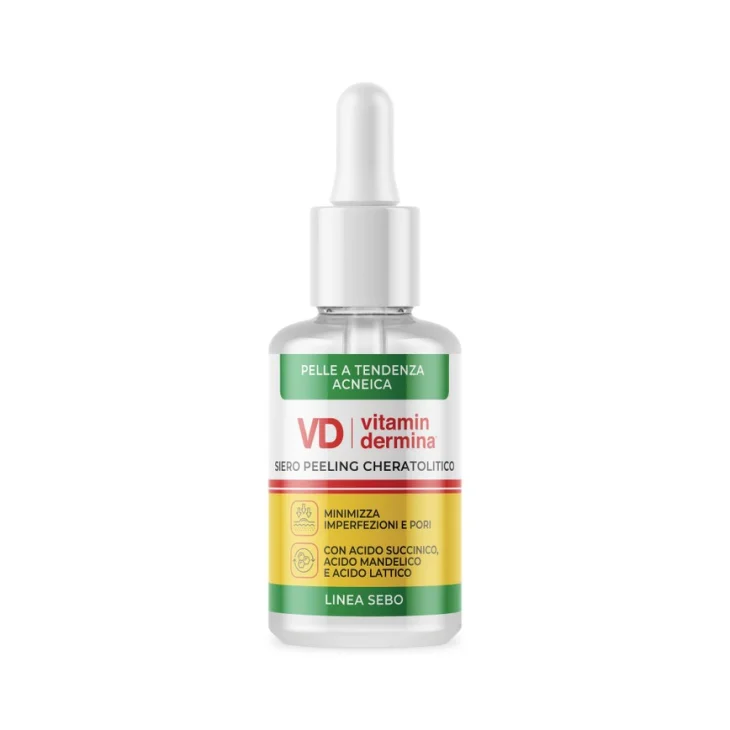 Vitamindermina Linea Sebo Siero Peeling Cheratolitico 30 ml