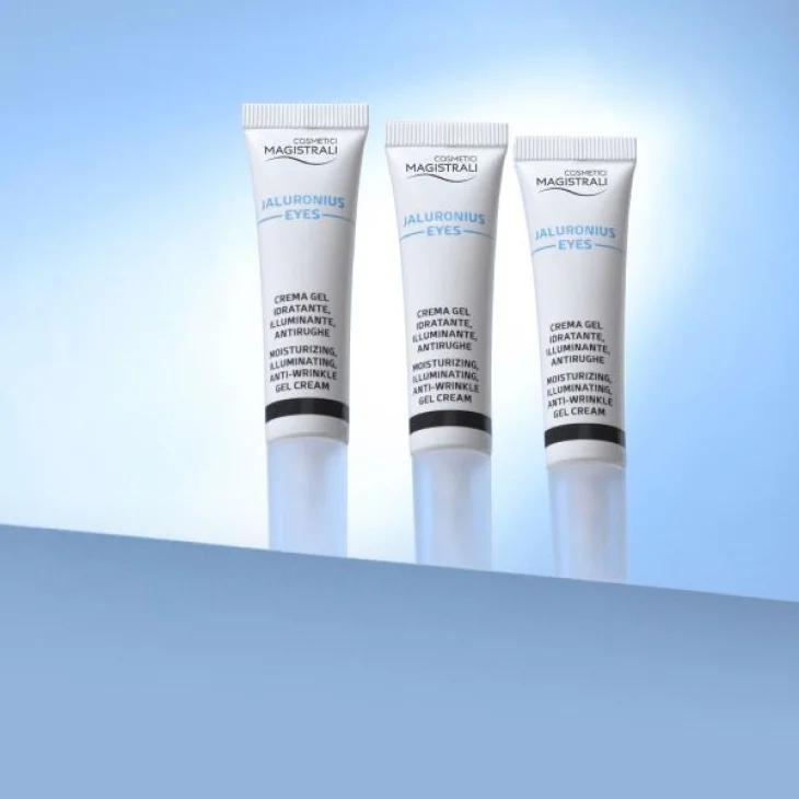 Cosmetici Magistrali Jaluronius Eyes Contorno occhi idratante illuminante e antirughe 15 ml