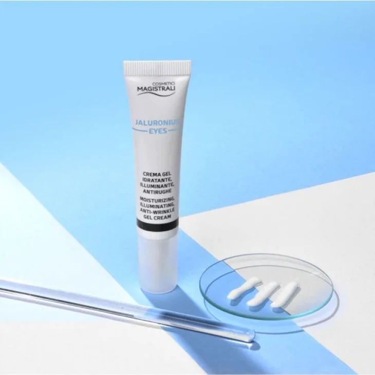 Cosmetici Magistrali Jaluronius Eyes Contorno occhi idratante illuminante e antirughe 15 ml