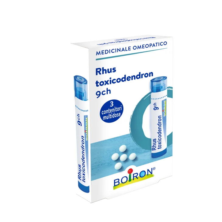 RHUS TOXICODENDRON (BOIRON)*80 granuli 9 CH 3 contenitori multidose 4G