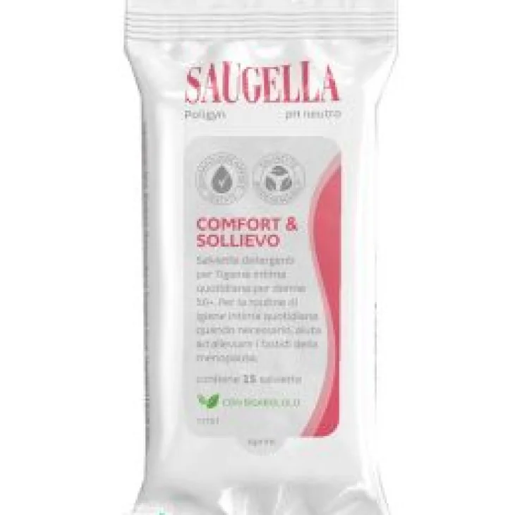 Saugella Poligyn Salviette Igiene Intima 15 pezzi
