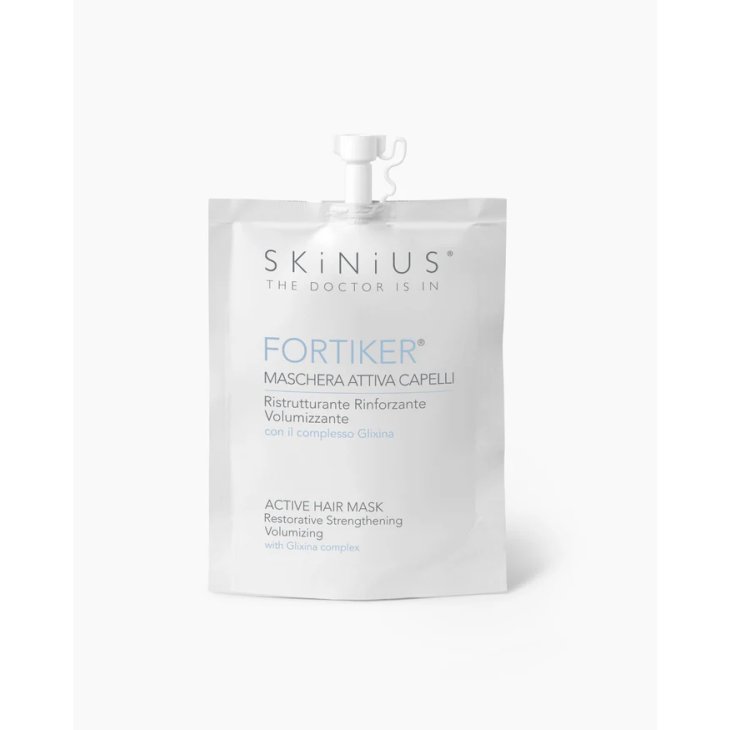 Skinius Fortiker Maschera Attiva Rinforzante Volumizzante Travel Size 30 ml