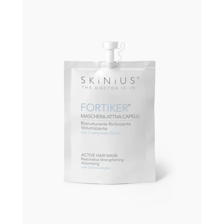 Skinius Fortiker Maschera Attiva Rinforzante Volumizzante Travel Size 30 ml