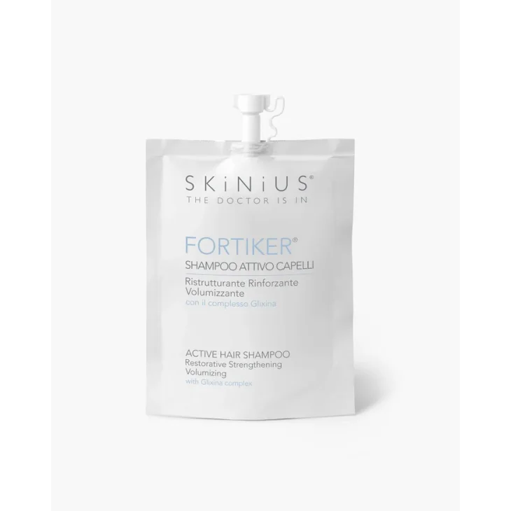 Skinius Fortiker Shampoo Attivo Ristrutturante Rinforzante Travel Size 50 ml Skinius Fortiker Shampoo Attivo Ristrutturante Rinforzante Travel Size 50 ml