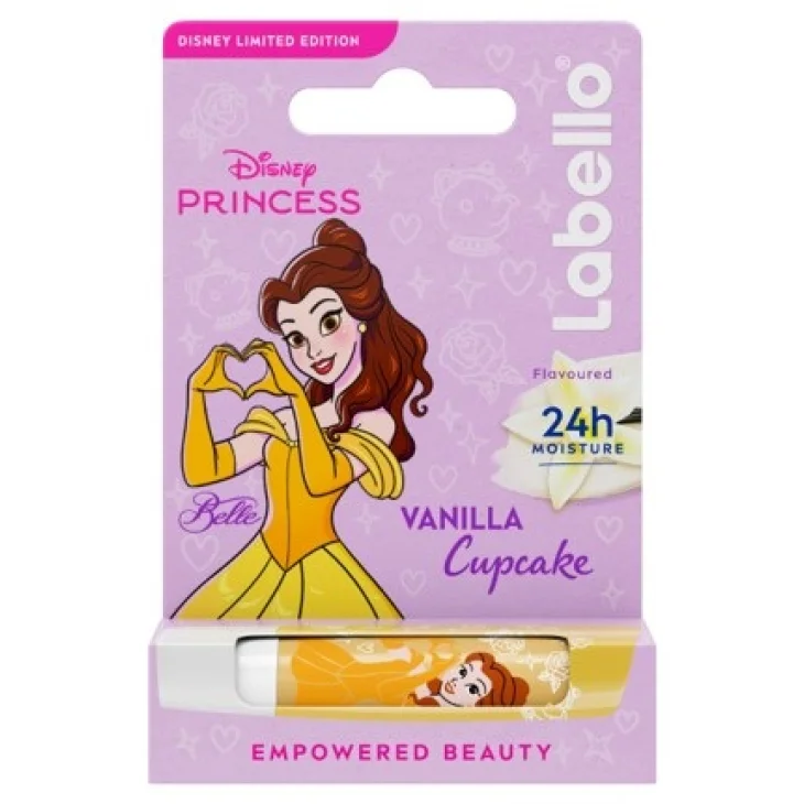 Labello Disney Princess Belle Vaniglia Cupcake Balsamo Labbra 4,8 g