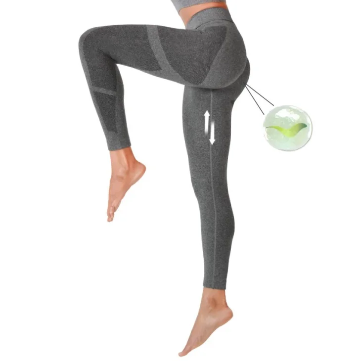 Guam Fibramar Leggings Snellente Power Fit Colore Grigio Misura  L/XL
