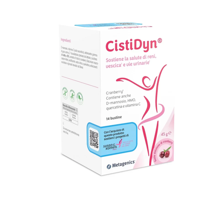Metagenics Cistidyn Integratore Vie Urinarie 14 Bustine