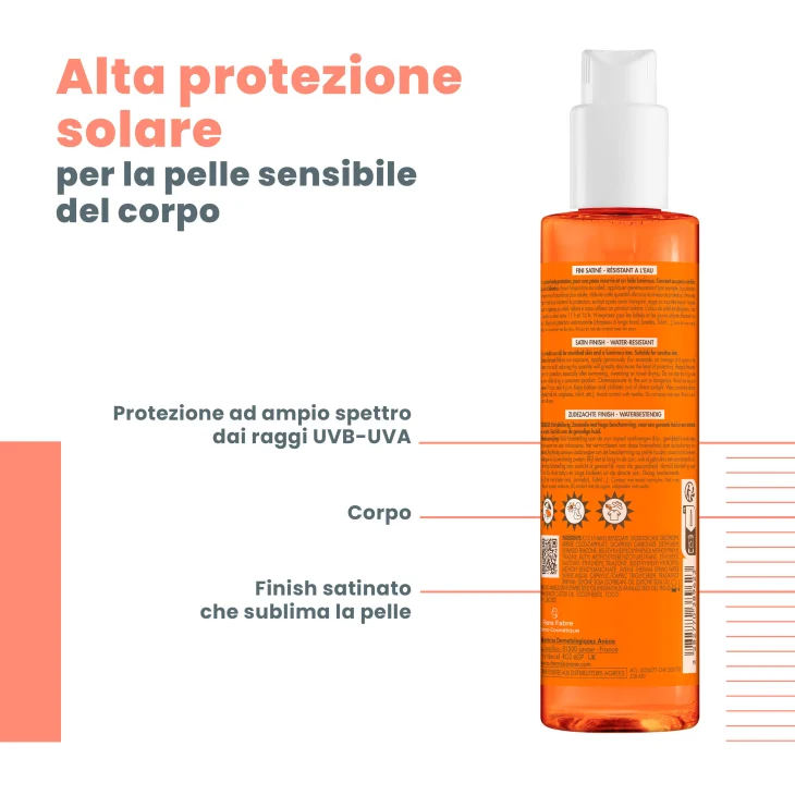 Avène Eau Thermale Olio Solare Alta protezione SPF30 200 ml