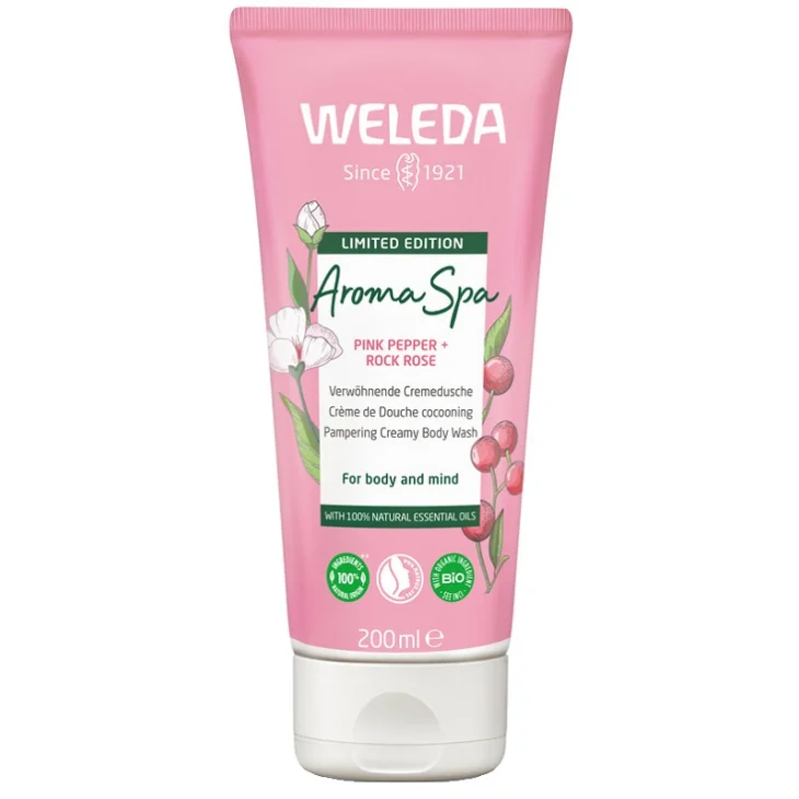 AROMA SPA LIMITED EDITION PINK PEPPER + ROCK ROSE 200 ML