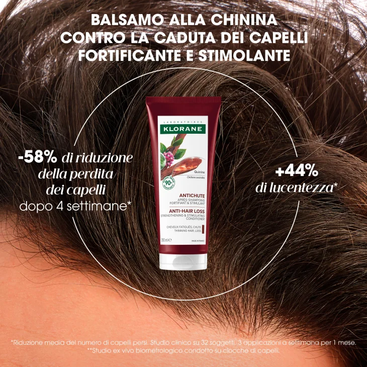 Klorane Balsamo dopo-shampoo fortificante e stimolante alla Chinina 200 ml