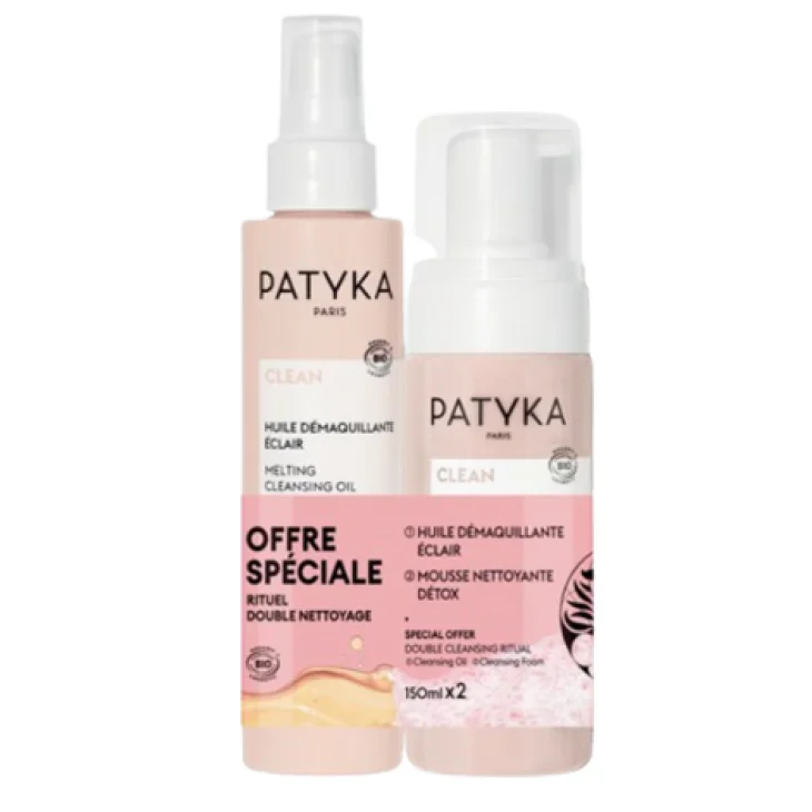 PATYKA Duo Doppia Detersione Olio 200 ml + Schiuma 150 ml