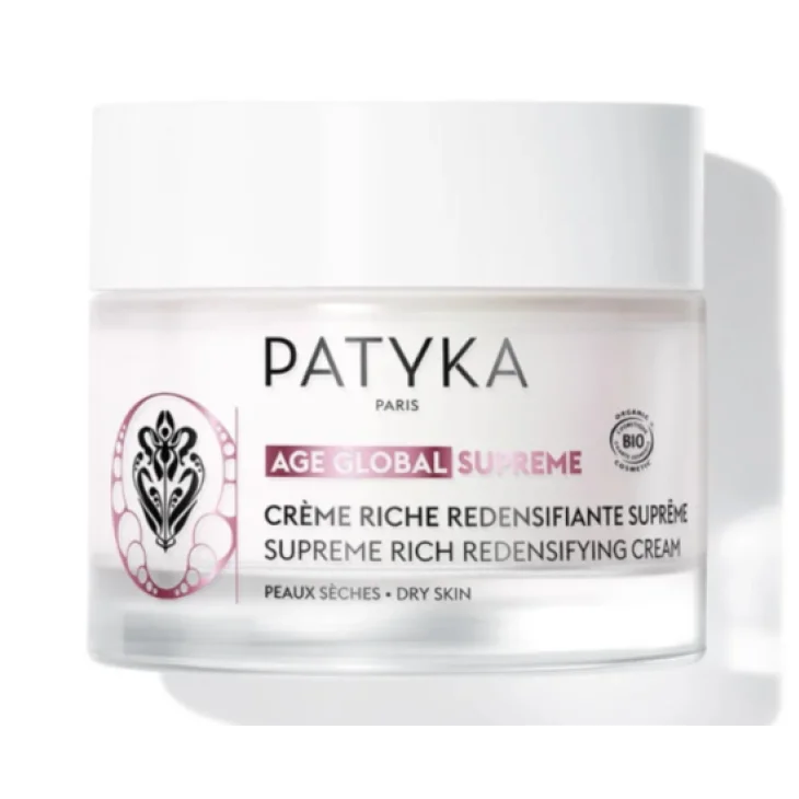 Patyka Age Global Supreme Crema Ricca Ridensificante per Pelle Secca Confezione 50 ml