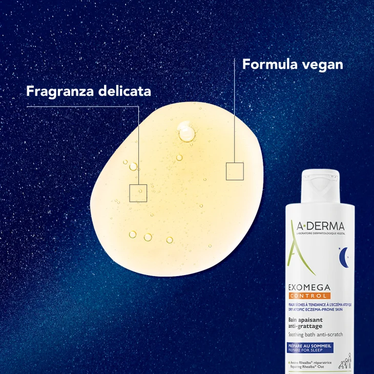 A-Derma Exomega Control Bagno Lenitivo Anti-grattage Pelle secca a tendenza atopica 200ml