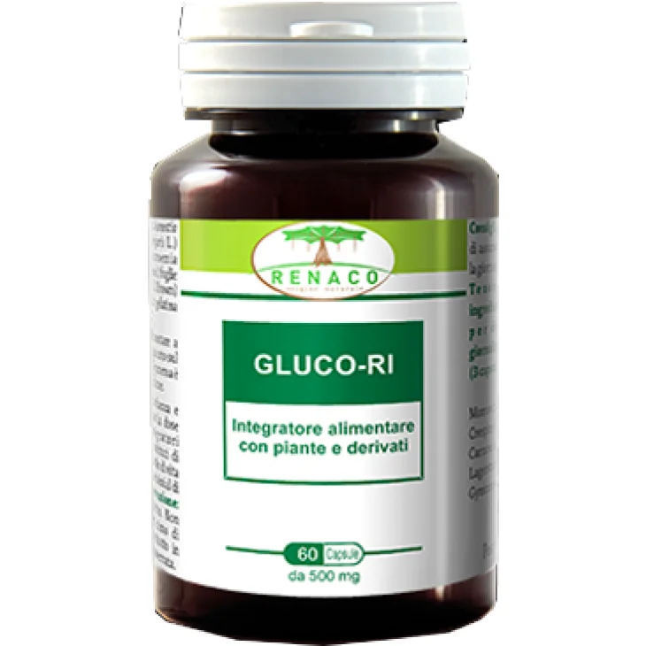 Gluco-Ri Integratore Alimentare per il Metabolismo dei Carboidrati 60 Compresse
