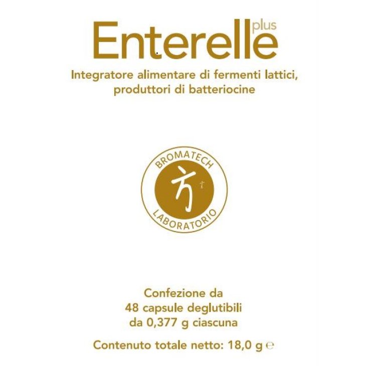 Bromatech Enterelle Plus Integratore di fermenti lattici 48 capsule