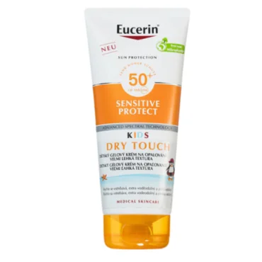 Eucerin Kids Dry Touch Cream SPF50+ Solare per Bambini Alta Protezione 200 ml