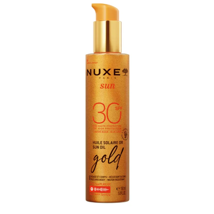 Nuxe Sun Olio Solare Dorato Protezione SPF30 150 ml