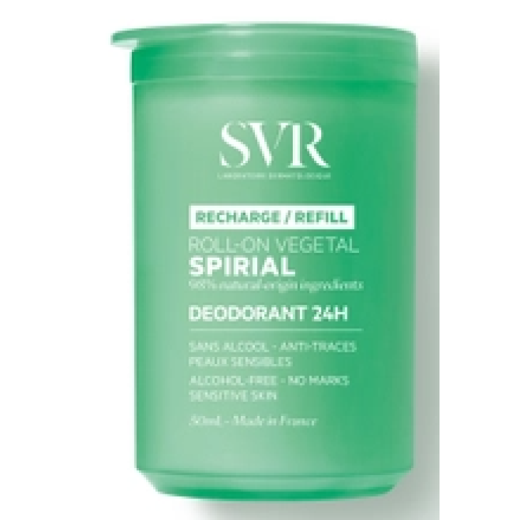 SVR Spirial Roll On Deodorante Vegetal Contro i Cattivi Odori Ricarica 50 ml