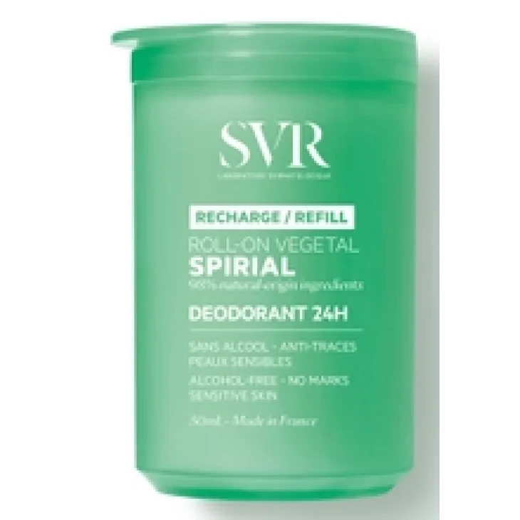 SVR Spirial Roll On Deodorante Vegetal Contro i Cattivi Odori Ricarica 50 ml
