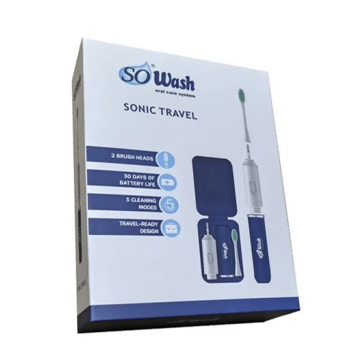 Sowash Sonic Spazzolino Elettrico da Viaggio 1 Spazzolino