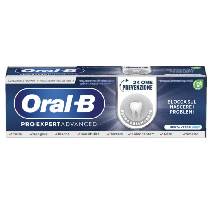 Oral B Advanced Dentifricio Protezione Sbiancante 75 ml