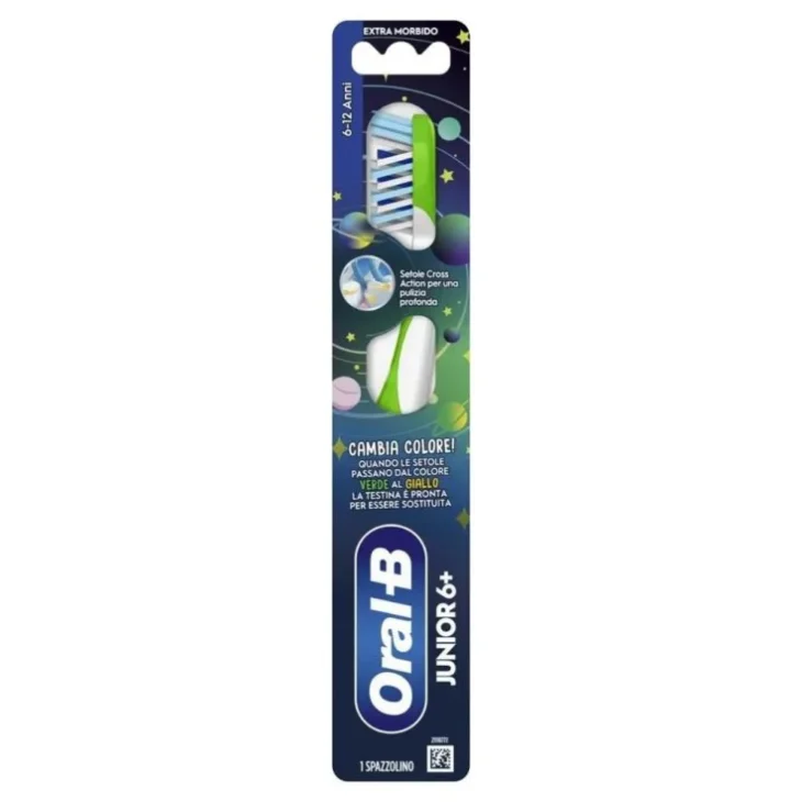 Oral-B Spazzolino Junior 6-12 Extra Soft 1 Pezzo Oral-B Spazzolino Junior 6-12 Extra Soft 1 Pezzo
