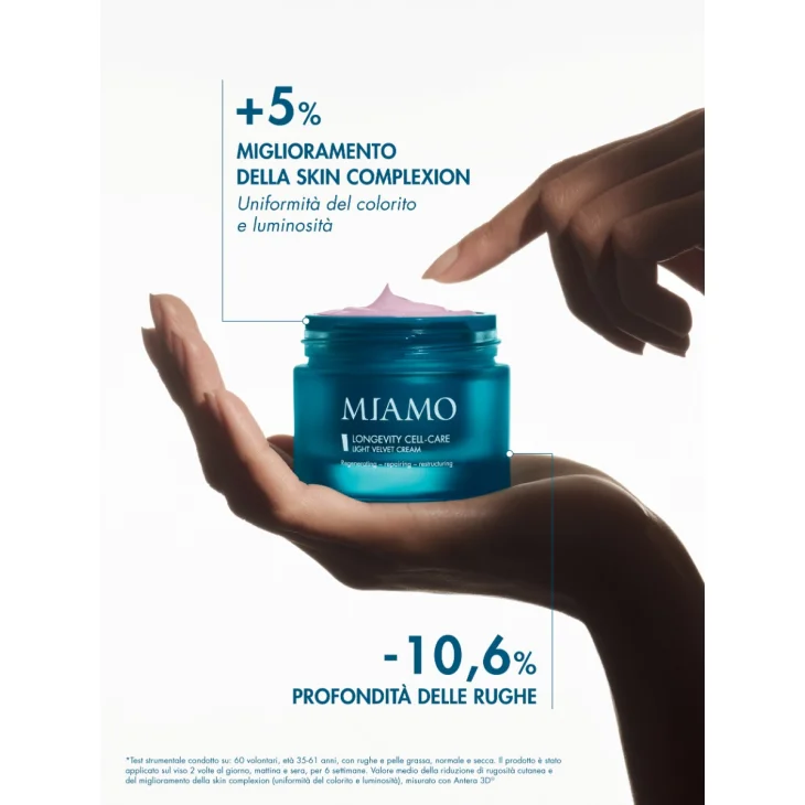 MIAMO LONGEVITY PLUS Longevity Cell Care Light Velvet Cream PF 50 ml