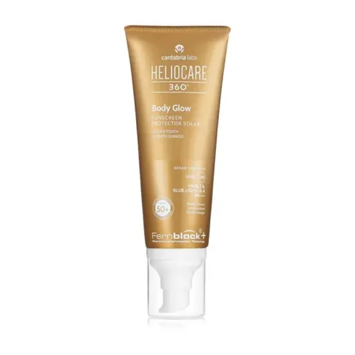 Heliocare 360° Body Glow SPF50+ Tubetto Protezione Solare 100 ml
