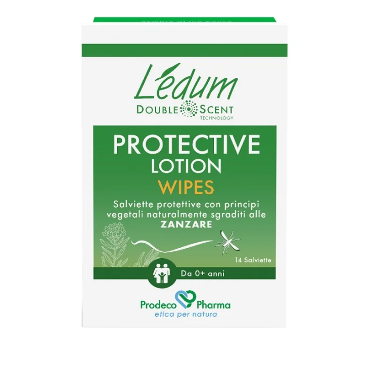 LEDUM DS PROTECTIVE LOTION WIPES 12 PEZZI