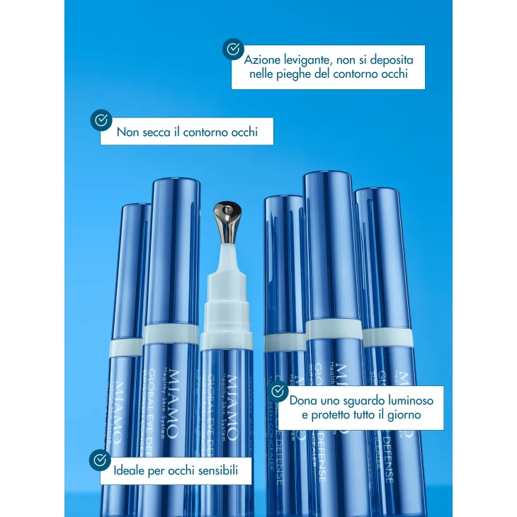 Miamo Global Eye Defence Sunscreen Concealer SPF 30 APRICOAT