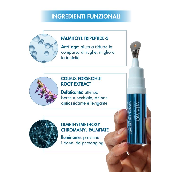 Miamo Global Eye Defence Sunscreen Concealer SPF 30 TOFFEE